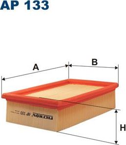 Воздушный фильтр Filtron. Артикул AP 133