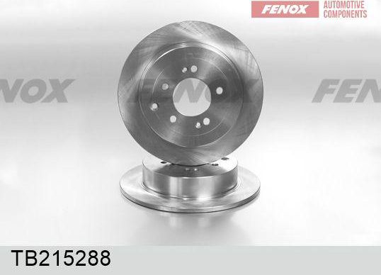Тормозной диск Fenox. Артикул TB215288