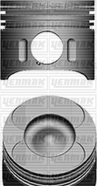 Поршень Yenmak. Артикул 31-04683-000