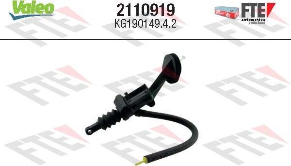 Цилиндр сцепления главный FTE. Артикул 2110919