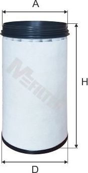 Воздушный фильтр MFilter для Volvo  FH 2005-2026. Артикул A 887/1