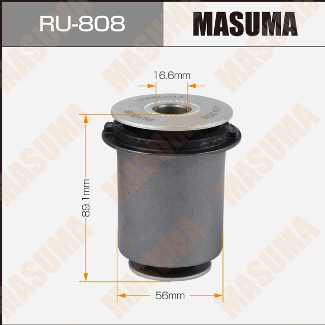 Сайлентблок переднего рычага подвески Masuma для Toyota Hilux VIII 2015-2026. Артикул RU-808