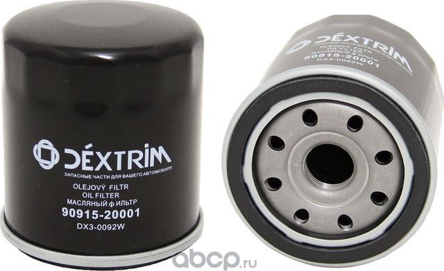 Фильтр масляный (Dextrim). Артикул DX30092W