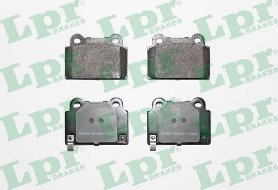 Тормозные колодки LPR. Артикул 05P1565