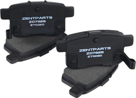 Тормозные колодки Zentparts. Артикул Z07828