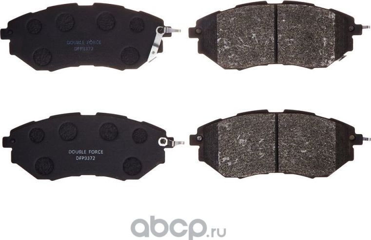 Колодки тормозные дисковые Double Force. Артикул DFP3372