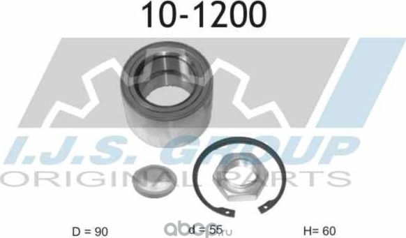 Подшипник ступичный (IJS). Артикул 101200