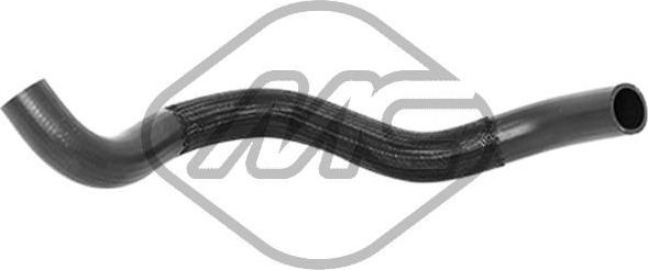 Патрубок радиатора (системы охлаждения) Metalcaucho. Артикул 97013