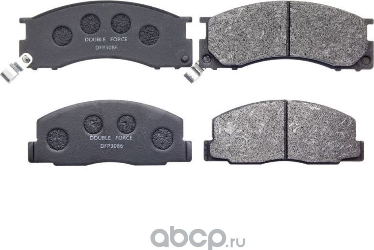 Колодки тормозные дисковые Double Force. Артикул DFP3086