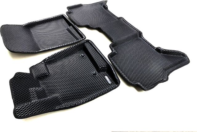 Коврики Euromat 3D EVA для салона Mitsubishi Pajero IV 2006-2026. Артикул EM3DEVA-003610