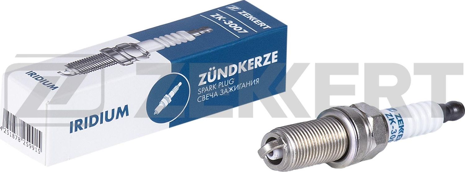 Свеча зажигания Zekkert. Артикул ZK-3007