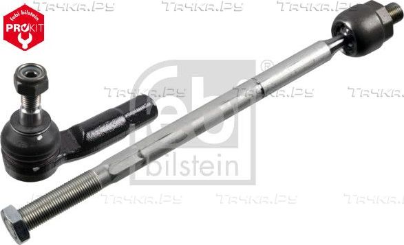 Рулевая тяга поперечная Febi Bilstein ProKit левая для Skoda Octavia A7 2012-2019. Артикул 37591