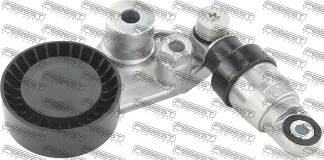 Натяжной ролик (натяжитель) приводного клинового зубчатого ремня Febest. Артикул 1490-D20D