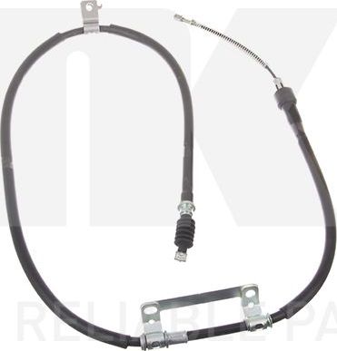 Трос ручника (тросик ручного тормоза) NK. Артикул 903509