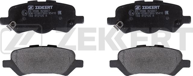 Тормозные колодки Zekkert. Артикул BS-2096