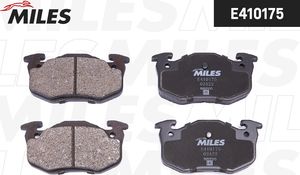 Тормозные колодки Miles (Low-Metallic) задние для Citroen Saxo 1996-2004. Артикул E410175