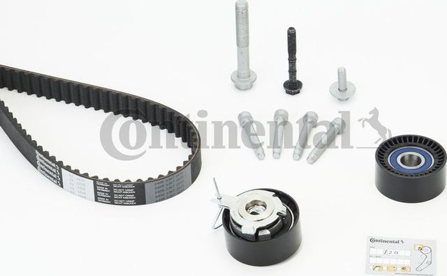 Ремень ГРМ с роликами (комплект) ContiTech для Volvo S60 III 2019-2026. Артикул CT1215K1