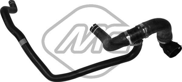 Патрубок радиатора (системы охлаждения) Metalcaucho нижний для Fiat 500L I 2012-2026. Артикул 97089