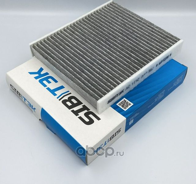 Фильтр салонный угольный TOYOTA Alphard,Camry, Corolla,C-HR,HiLuxFortuner,Kijang InnovaCondor,Noa (Sibтэк). Артикул AC111C