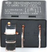 Микро-реле 12В Bosch. Артикул 0 986 332 004