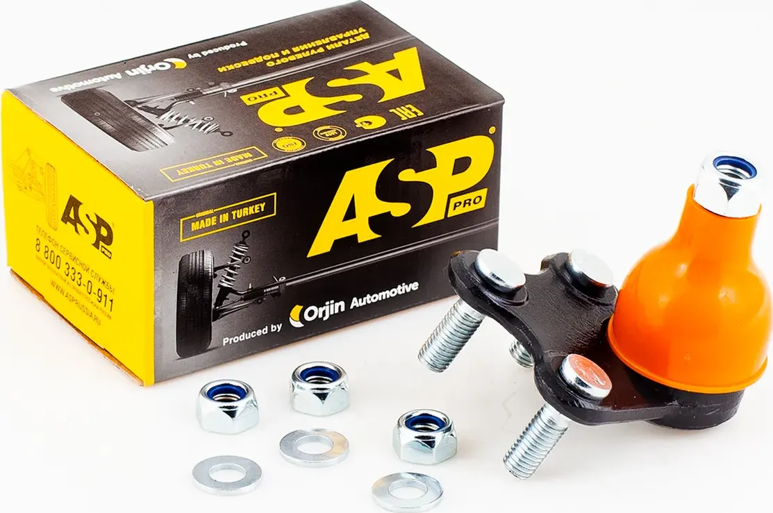 Шаровая опора правая (нижний рычаг) Volkswagen Polo 01-09 Audi A1 Skoda Fabia (ASP) ASP. Артикул RJ00040