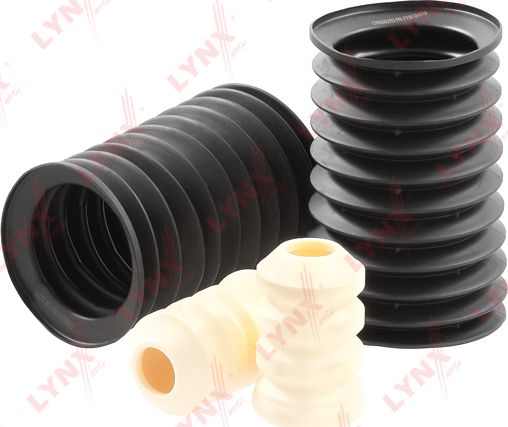 Комплект отбойников и пыльников амортизаторов (стоек) LYNXauto передние для Mercedes-Benz 190 (W201) 1982-1993. Артикул PR-7138