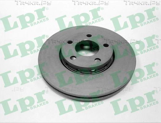 Тормозной диск LPR TOTAL COATED передний для Volkswagen Passat B5 1996-2005. Артикул A1371VR
