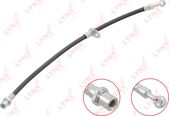 Тормозной шланг LYNXauto передний правый для Subaru Impreza III 2008-2014. Артикул BL-3685