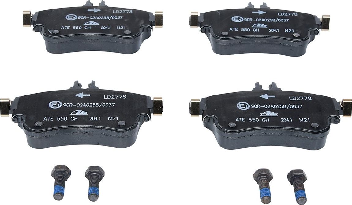 Тормозные колодки ATE Ceramic. Артикул 13.0470-2778.2