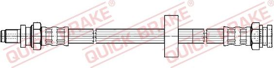 Тормозной шланг Quick Brake задний правый/левый для Smart Fortwo I (W450) 1998-2007. Артикул 32.120