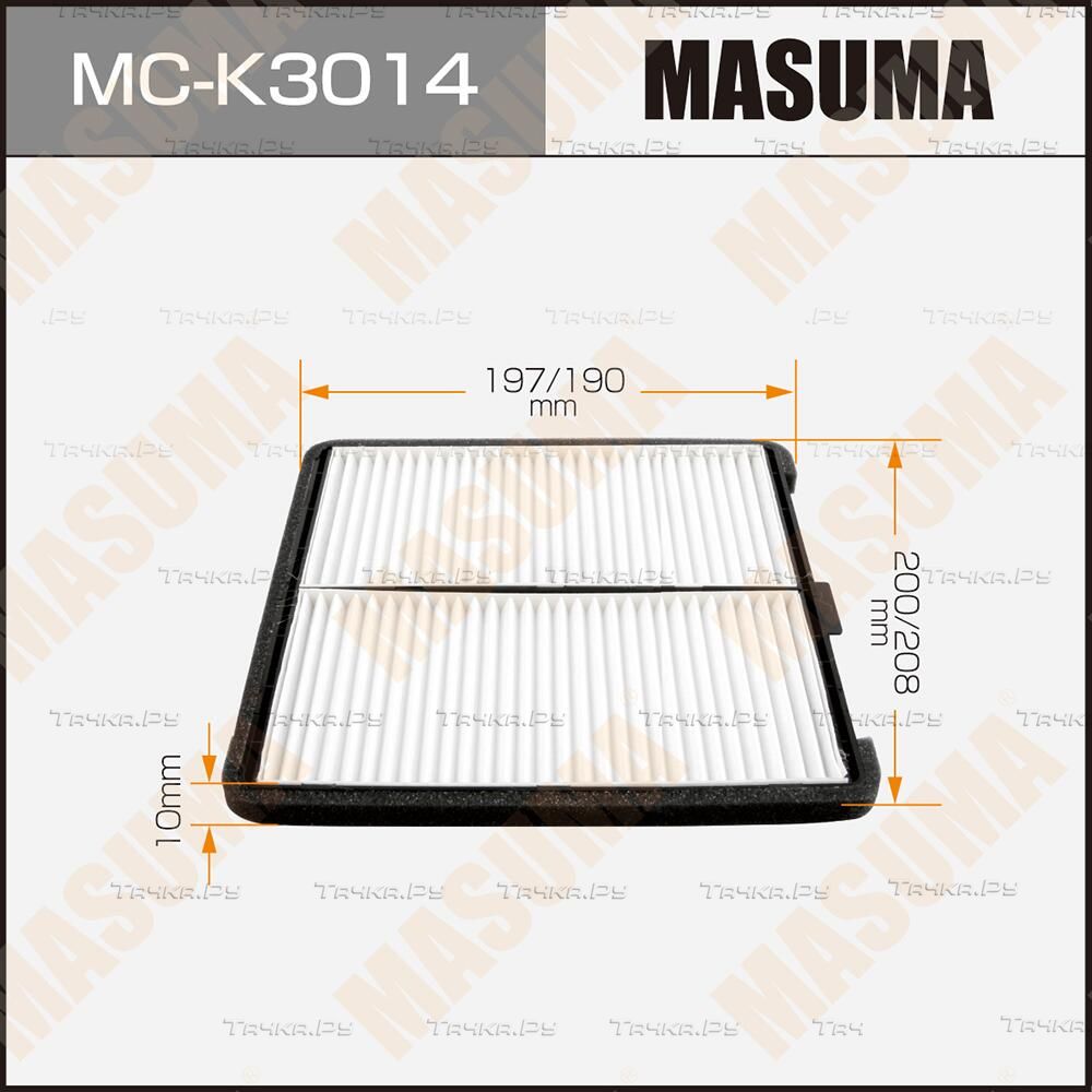 Салонный фильтр Masuma для Chevrolet Spark II 2005-2010. Артикул MC-K3014