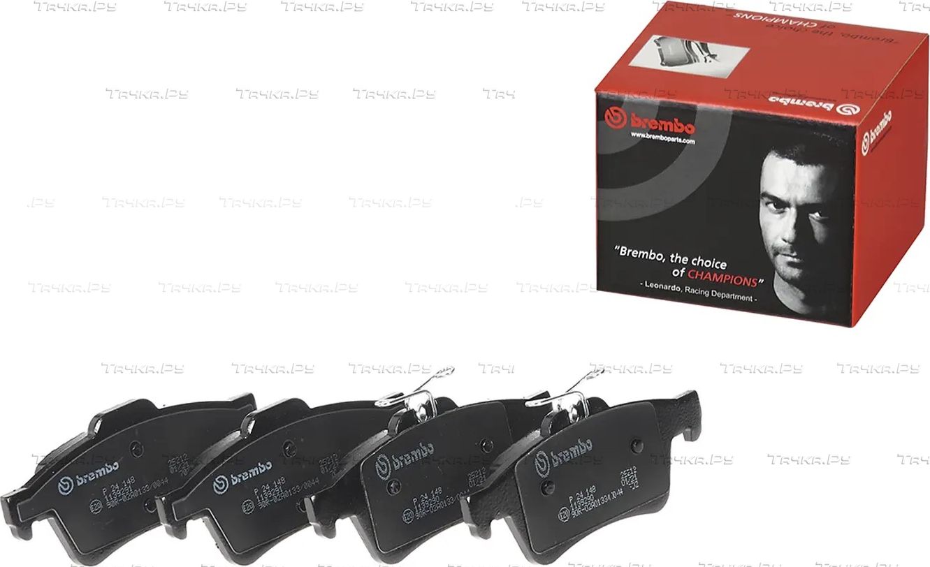Тормозные колодки Brembo PRIME LINE задние для Volvo V50 I 2004-2012. Артикул P 24 148