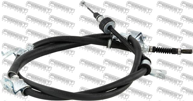Трос ручника (тросик ручного тормоза) Febest задний правый для Hyundai Matrix I 2006-2006. Артикул 12100-I30RH