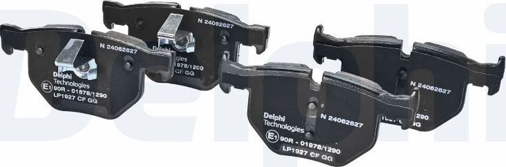 Тормозные колодки Delphi (Low-Metallic). Артикул LP1927