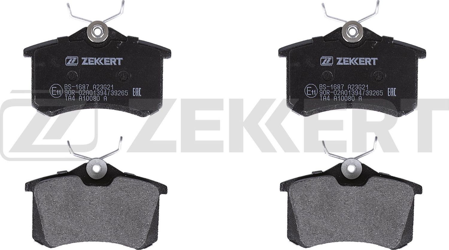 Тормозные колодки Zekkert. Артикул BS-1687