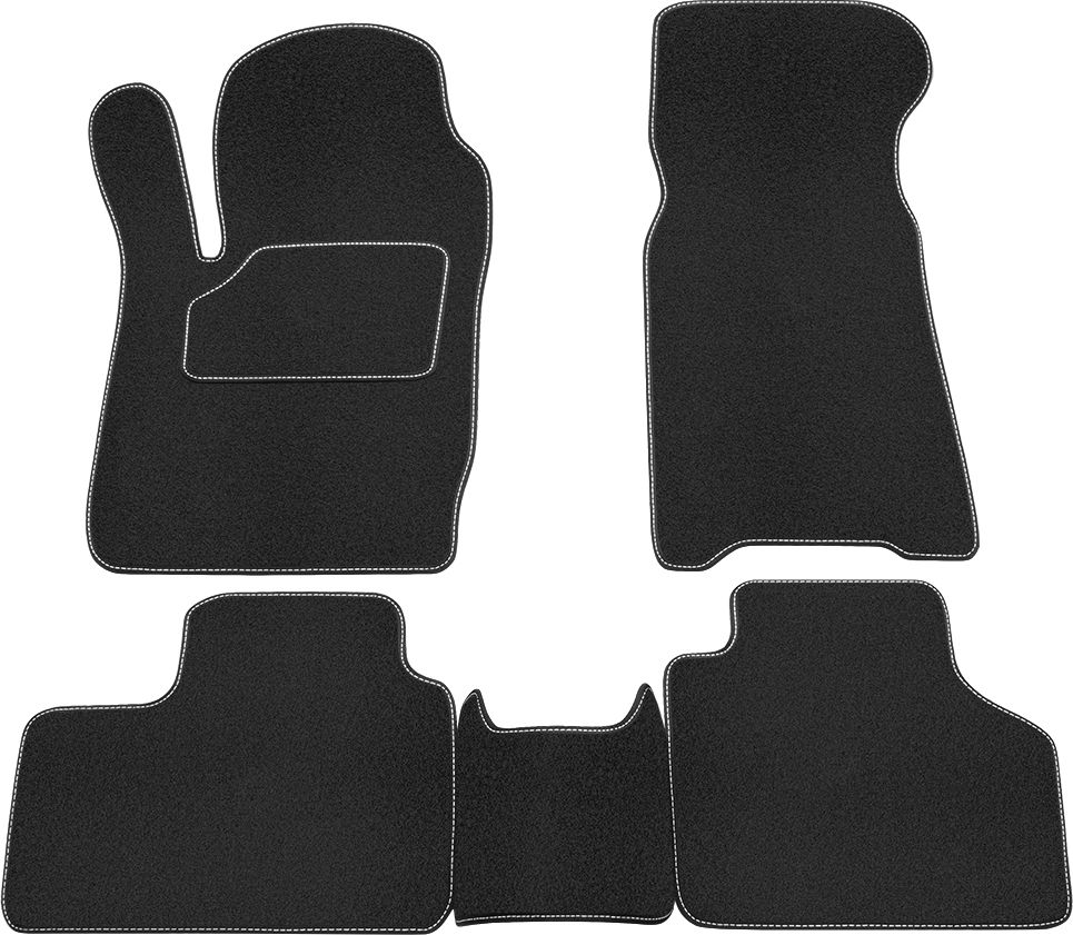 Коврики Rezkon ворсовые Стандарт для салона Chevrolet Niva I 2002-2009. Артикул 2039040100