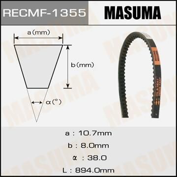 Приводной ремень поликлиновой Masuma. Артикул 1355