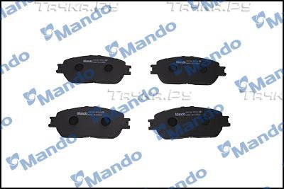 Тормозные колодки Mando передние для Toyota Alphard I 2003-2008. Артикул MPT45