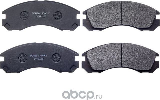 Колодки тормозные дисковые (Double Force) Double Force. Артикул DFP1126