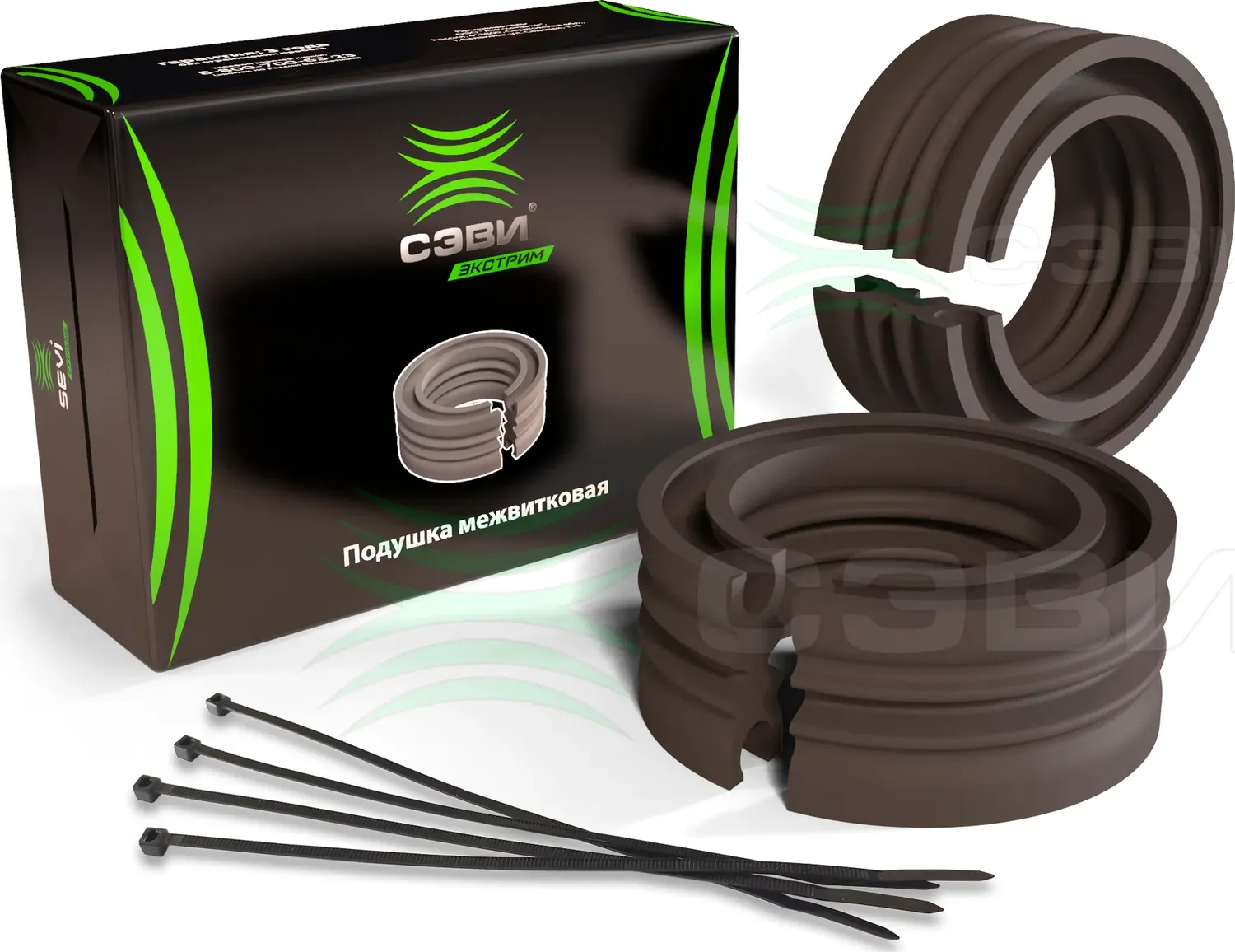 ПОДУШКА МЕЖВИТКОВАЯ РАССТОЯНИЕ МЕЖДУ ВИТКАМИ 28 ММ (СЭВИ) (Sevi). Артикул 2153