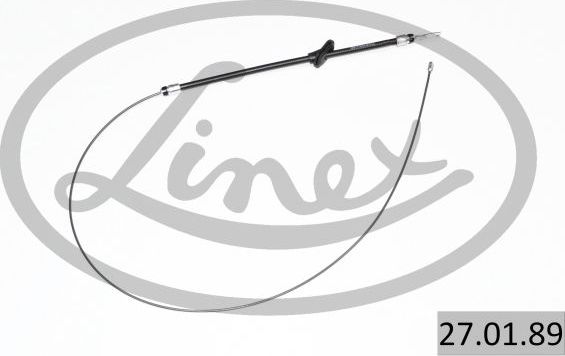 Трос ручника (тросик ручного тормоза) Linex. Артикул 27.01.89