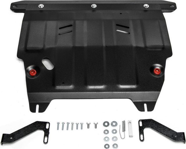 Защита АвтоБРОНЯ для картера и КПП Ford Ecosport 2014-2018. Артикул 111.01852.1