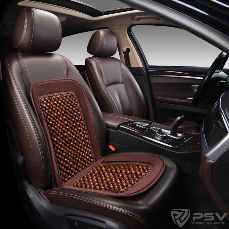 Накидка массажная PSV C118 шарики (Коричневый). Артикул 132722