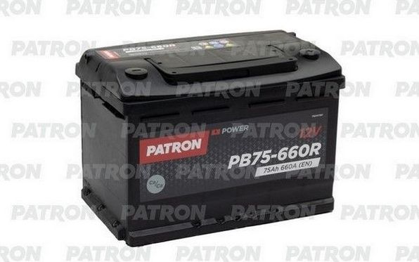 Аккумулятор Patron для Fiat Scudo II 2012-2016. Артикул PB75-660R