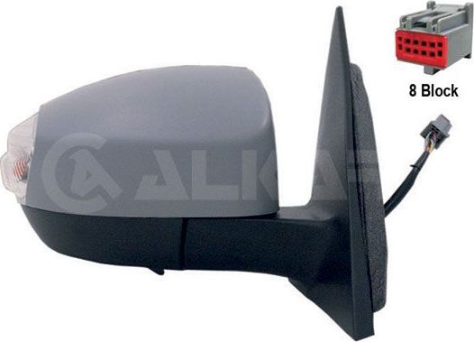 Зеркало боковое Alkar правое для Ford S-MAX I 2006-2007. Артикул 9260375