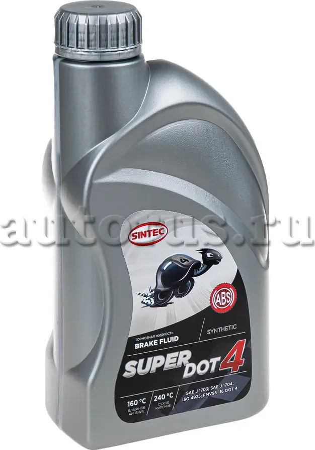 ТОРМ ЖИДКОСТЬ ДОТ-4 0,91Л SINTEC Sintec. Артикул 800735