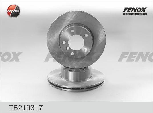 Тормозной диск Fenox передний для BMW 1 I (E82/E88) 2007-2013. Артикул TB219317