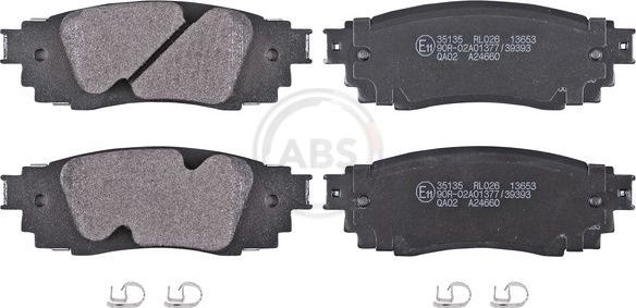 Тормозные колодки ABS. Артикул 35135