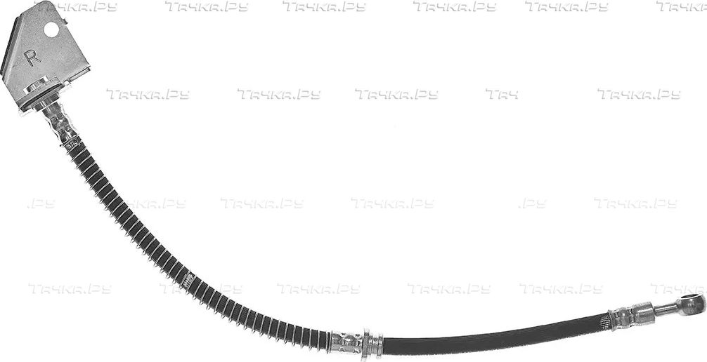 Тормозной шланг Brembo ESSENTIAL LINE передний правый для Kia Sportage II 2004-2010. Артикул T 24 121