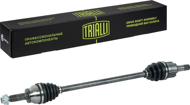 Полуось (привод в сборе, приводной вал) Trialli задняя для Geely Atlas I 2018-2026. Артикул AR 1208